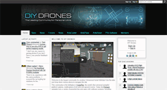 Desktop Screenshot of diydrones.com